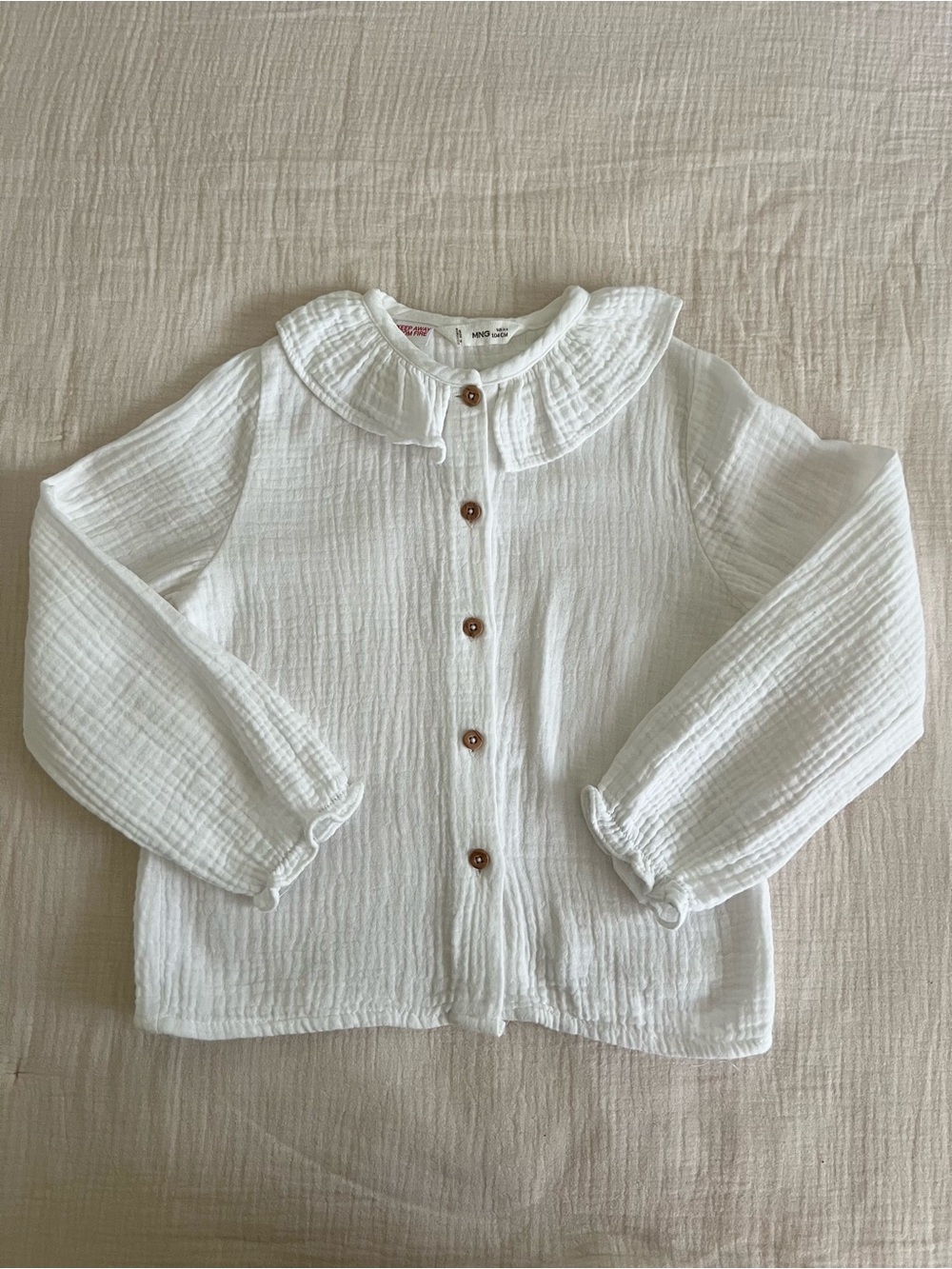 Mango muslin blouse